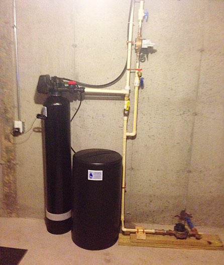 Water softener for blackstone home